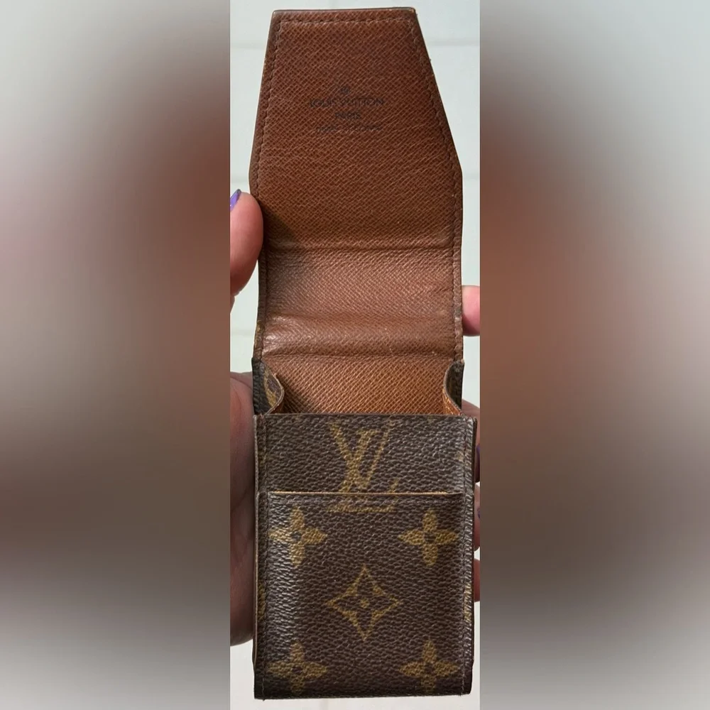 Louis Vuitton monogram etui cigarette/lipgloss case - Picture 7 of 12